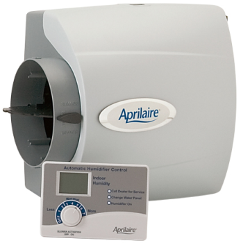 Aprilaire humidifier and control